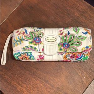 Vera Bradley paisley clutch/wristlet